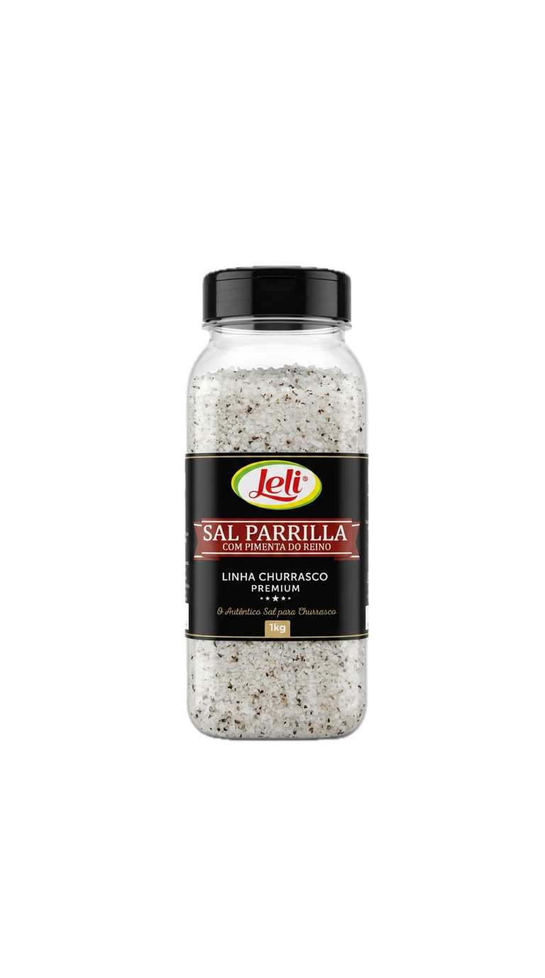 Sal Parrilla com Pimenta do Reino